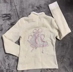 アイボリー スケート靴デザイン ジャケット