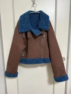 MURUA スウェードフェイクムートンショートジャケット