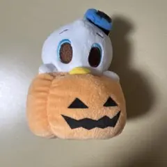 ドナルドダック ぬいぐるみ マスコット ハロウィン かぼちゃ