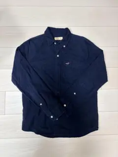 Hollister 長袖シャツ ネイビー Sサイズのサムネイル