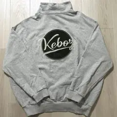 Keboz 限定 ハーフジップトレーナー グレー