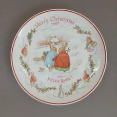 【WEDGWOOD 】ピーターラビット 1997 クリスマスプレート