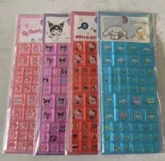 【海外限定】正規品　日本未発売　キティ　クロミ　マイメロタイルシール