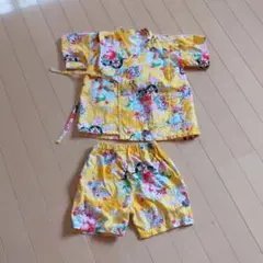 最終値下げ　中古　黄色の甚平