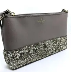 kate spade グレー クラッチバッグ
