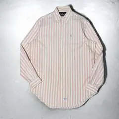 90s Polo Ralph Lauren USA製 L/S Stripe Sh