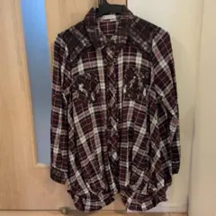 axes femme 裾バルーン シャツ