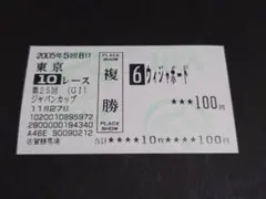 2026年最新】ジャパンカップ 馬券の人気アイテム - メルカリ