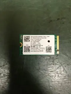 SOLID STATE STORAGE 256GB SSD M.2 2242