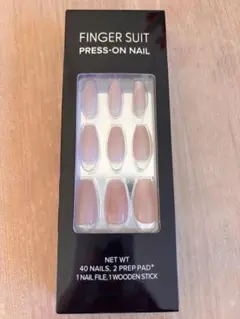 FINGER SUIT PRESS-ON NAIL ネイルチップ　爪　28枚