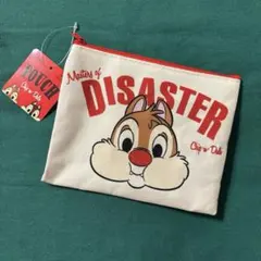 ディズニー チップとデール　ポーチ　小物　化粧財布カードペンケース♦️残り1点♦️
