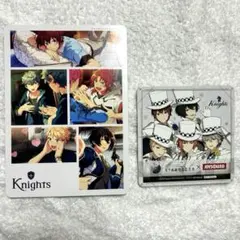 あんスタ　Knights 　オフィシャルビジュアルワークス特典カード　コースター
