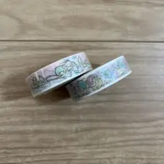 キキララ　ラッピングテープ2種
