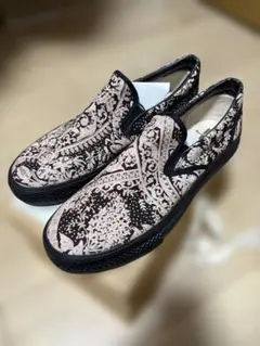 VANS バンズ スカルスパイダー スリッポン - メルカリ