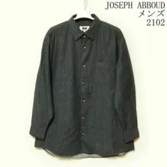 オンワード メンズ 小花柄 プリントシャツ 長袖ＸＸＬサイズ