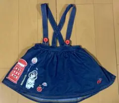 子供服　next デニムジャンバースカート 104cm no10