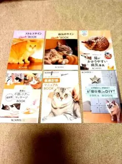 値下！ねこのきもち 健康管理ブック 保存版6冊セット超美品のサムネイル