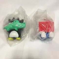 サンリオ　かくれんぼフィギュア2　キティ　ばつ丸＆ポチ　2点セット