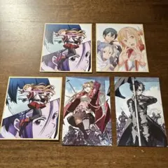 入場者特典　ソードアート　SAO プログレッシブ 星なき夜のアリア 2種