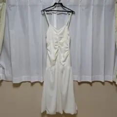 JEANASIS【eL】Shirring Bare One-piece