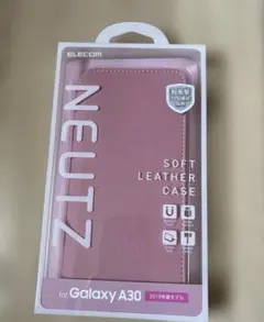 未使用　ELECOM NEUTZ Galaxy A30 手帳型ケース ピンク