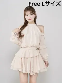 Ⓜ*️様 新品 未開封 Darich ボリュームシフォンミニワンピース