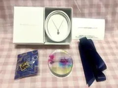ヴァンドーム青山　ネックレス　アクアマリン　ダイヤモンド