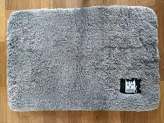 AKASKARI　バスマット　マイクロファイバー　グレイ 40x60cm