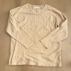 サマンサモスモスブルー オレンジ ワッフル トップス