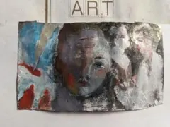 ピエロの油彩画 サインあり ピエロの油彩画 サインあり - メルカリ