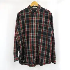 L.L.Bean TRADITIONAL FIT チェック BD ネル シャツ