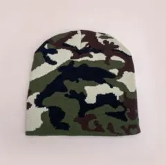新品　ビーニー ニット帽　グランジ ストリート　迷彩 メンズ