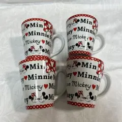 【お値下げ】東京ディズニーリゾート　ミッキー ミニー マグカップ 4個セット