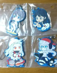 一番くじプレミアム「艦これ」真夏の艦娘だらけの水泳大会ラバーストラップ4個セット