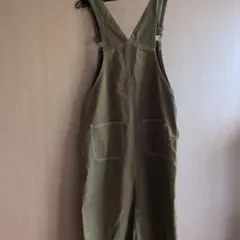 GU ジャンパースカート カーキ