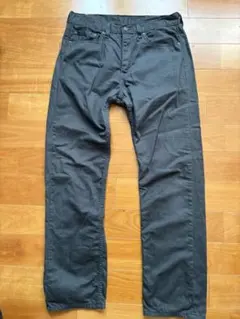Levi's 505 ストレートカラーパンツ チャコール W32 L30