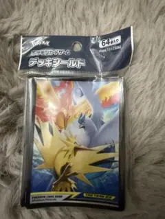 ポケカ デッキシールド ファイヤー＆サンダー＆フリーザー TAG TEAM GX