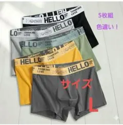 ボクサーパンツ 5枚組 メンズ 通気性 メッシュ加工