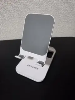 awei スマホスタンド 折りたたみ式 ホワイト