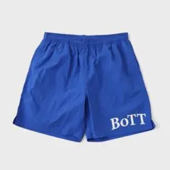 【Mエアコンリモコン様】BOTT ロゴ ショートパンツ ハーフパンツ Mブルー