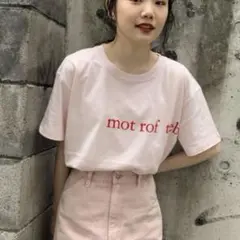 【Kastane】フロッキー大ロゴTee PINK