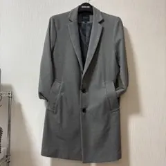 RAGEBLUE グレー チェスターコート M