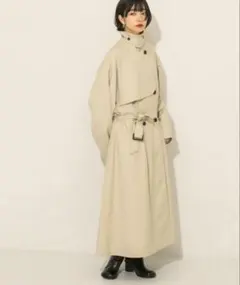 【KBF】コクーンスリーブBIGトレンチコート