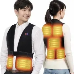[TIWOUN] 電熱ベスト ヒーターベスト速暖 超軽量 保温 洗濯可 防寒服