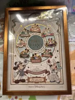 新品 ピンバッジ スパークリングジュビリー 25周年 パークエリア 額