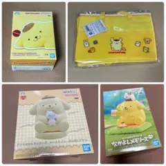 BLOOMスクイーズポムポムプリン・シナモロール・森野牛乳3点セット BLOOMスクイーズポムポムプリン・シナモロール・森野牛乳3点セット