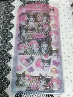 【正規品】ドロップジェリーシール　マイメロディ&クロミ　クラックス