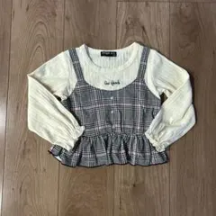 長袖カットソー 100cm