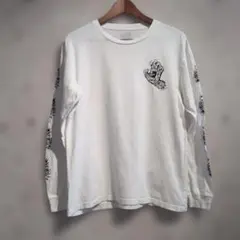 Santa Cruz Screaming Hand 長袖Tシャツ ホワイト　Mのサムネイル
