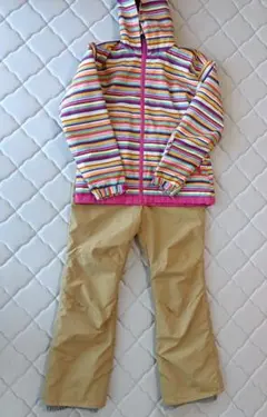 [美品] nima ニーマ☆160 子ども用スキーウェア☆上下セット